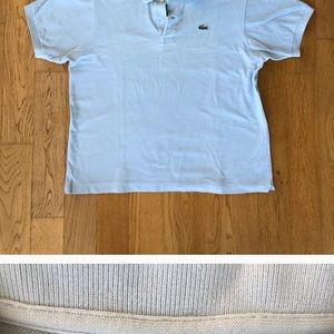 Blue Lacoste Polo